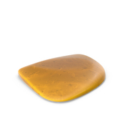 Stylzed Yellow Decorative Ground Stone PNG & PSD Images