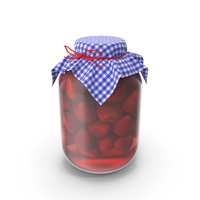 Strawberry Jam In A Jar PNG & PSD Images