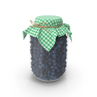 Blueberry In A Jar PNG & PSD Images