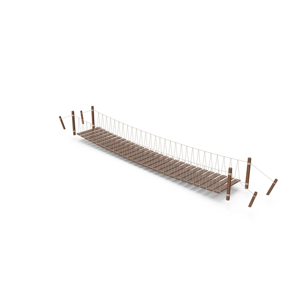 Rope Wooden Bridge PNG & PSD Images