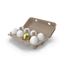 One Golden Egg In Pack PNG & PSD Images