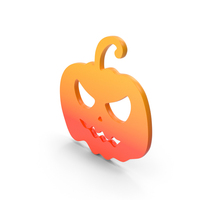 Orange Halloween Icon PNG & PSD Images