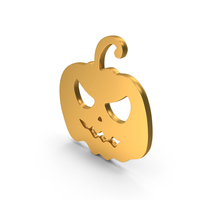 Gold Halloween Icon PNG & PSD Images