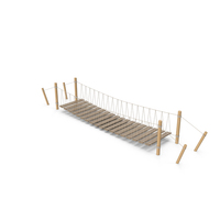 Wooden Rope Bridge PNG & PSD Images