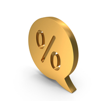 Chat Percentage Bubble Discount PNG & PSD Images