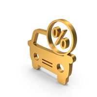 Discount Percentage Car Travel Icon PNG & PSD Images