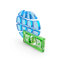 Money Map Globe PNG & PSD Images
