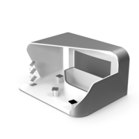 White Metal Exhibition Expo Stand PNG & PSD Images
