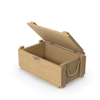 Wooden Ammo Crate Opened PNG & PSD Images