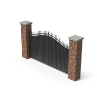 Metal Gates PNG & PSD Images
