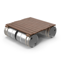 Raft Dark Wood PNG & PSD Images