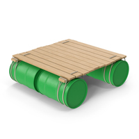 Barrel Raft PNG & PSD Images