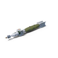 GBU-12 Paveway II Laser Guided Bomb PNG & PSD Images