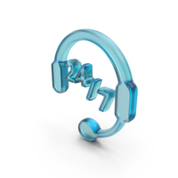 Call Support 24 by 7 Symbol PNG & PSD Images