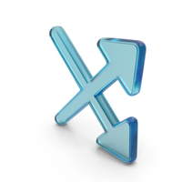 Crossover Arrows Symbol PNG & PSD Images