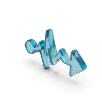 Pulse ECG Arrow Symbol PNG & PSD Images