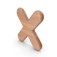 Cancel Symbol Wood PNG & PSD Images
