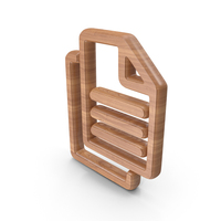 Copy Symbol Wood PNG & PSD Images