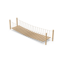 Wooden Rope Bridge PNG & PSD Images