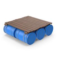 Raft Dark Wood PNG & PSD Images