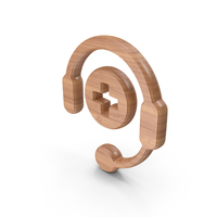 Medical Support Symbol Wood PNG & PSD Images