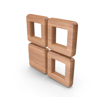 Thumbnails Symbol Wood PNG & PSD Images