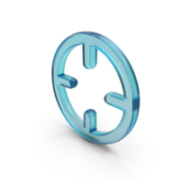 Target Glass Symbol PNG & PSD Images