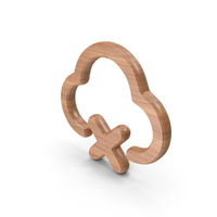 Cloud Offline Wood Symbol PNG & PSD Images