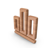Graph Analytics Wood Symbol PNG & PSD Images