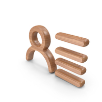 Wood User Details Symbol PNG & PSD Images
