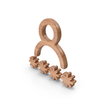 Wood User Login Symbol PNG & PSD Images