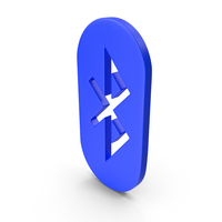 Blue Bluetooth Symbol PNG & PSD Images