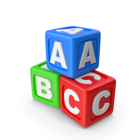Education Blocks PNG & PSD Images