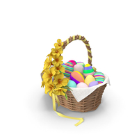 Easter Basket PNG & PSD Images