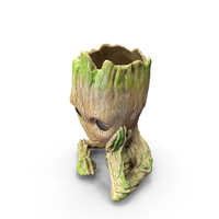 Groot Sculpture PNG & PSD Images