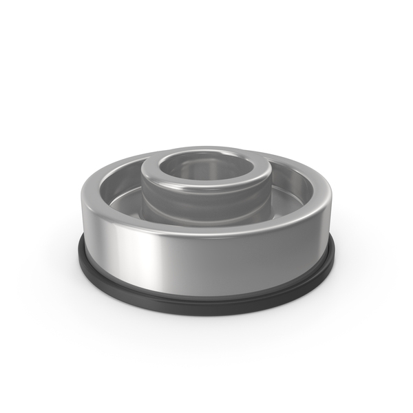 Cat Food Bowl Silver PNG & PSD Images