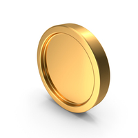Blank Coin Gold PNG & PSD Images