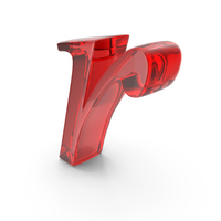 Alphabet Time's Roman Italic Small R PNG & PSD Images