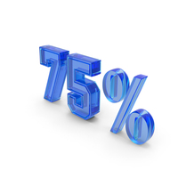 75 Percentage Symbol PNG & PSD Images