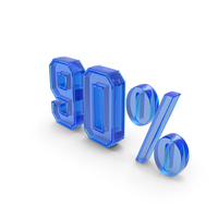 90 Percentage Symbol PNG & PSD Images
