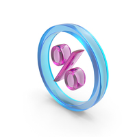 Percent Circular Symbol PNG & PSD Images
