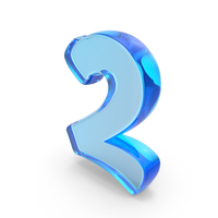 Toon Stylish Number 2 PNG & PSD Images
