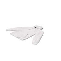 Hooded Sweatshirt Female Pocket White PNG & PSD Images