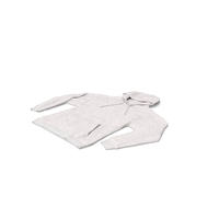 Hooded Sweatshirt Female Pocket White PNG & PSD Images