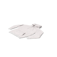 Hooded Sweatshirt Male Pocket Blank White PNG & PSD Images