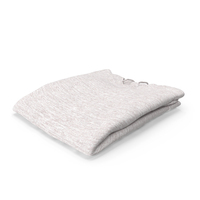 Hooded Sweatshirt Folded Female No Pocket Blank White PNG & PSD Images