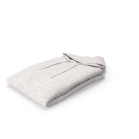 Hooded Sweatshirt Folded Female No Pocket White PNG & PSD Images