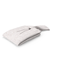 Hooded Sweatshirt Folded Female No Pocket Blank White PNG & PSD Images