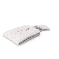 Hooded Sweatshirt Folded Male No Pocket Blank White PNG & PSD Images