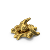 Cashews Gold PNG & PSD Images